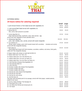 catering